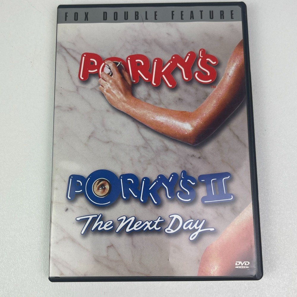 Porkys & Porkys 2 The Next Day 1983‎ Simon Films Production Tall Case DVD